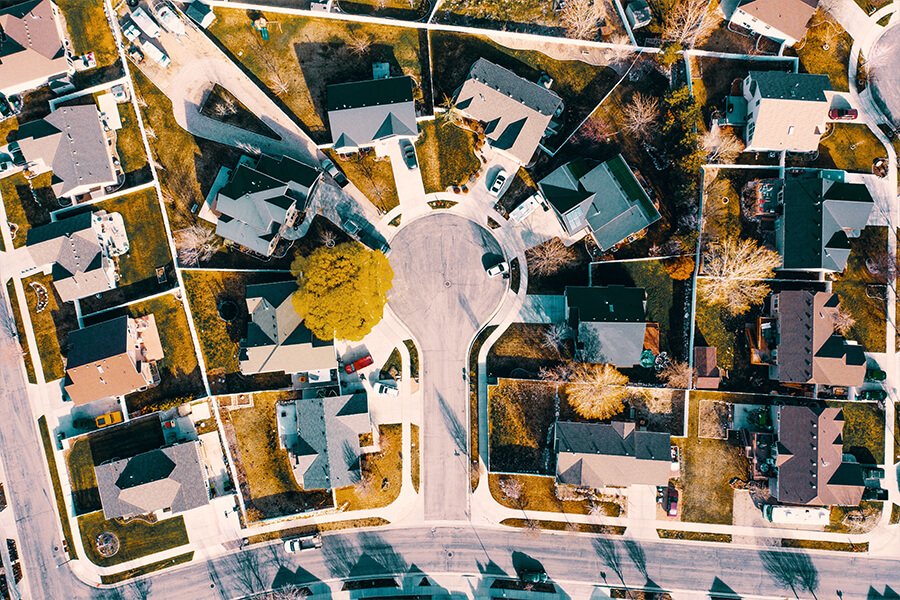 Beautiful housing community in Australia