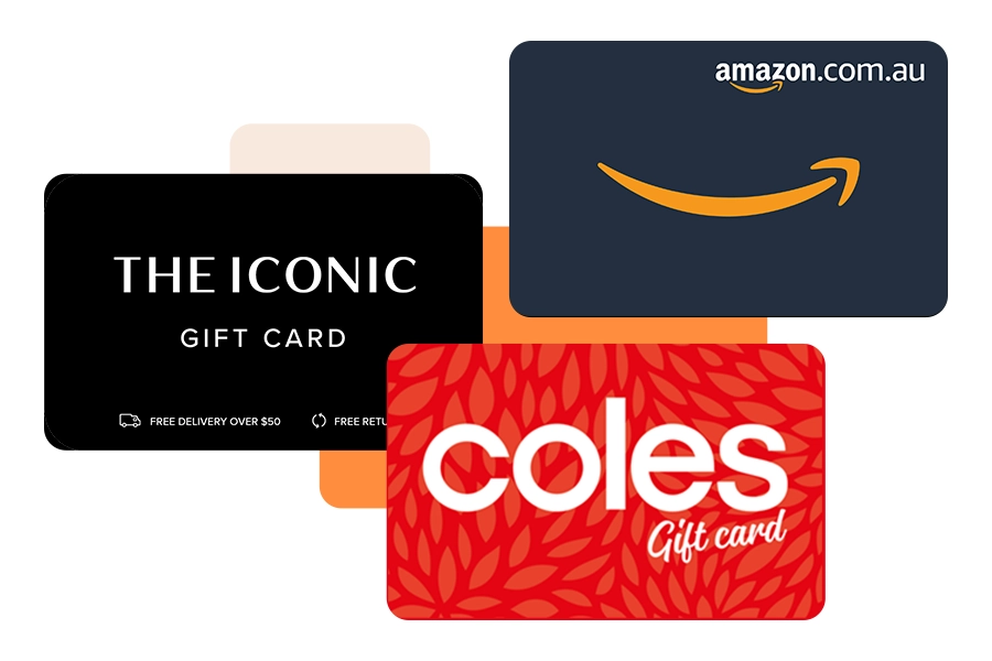 Gift cards you can get by referring your friend or family to us